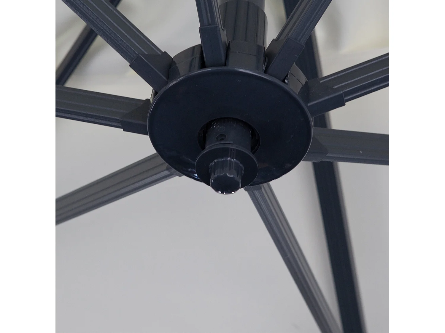 Lampe LED - Noir -  Pour parasol mât central. et déporté sweeek