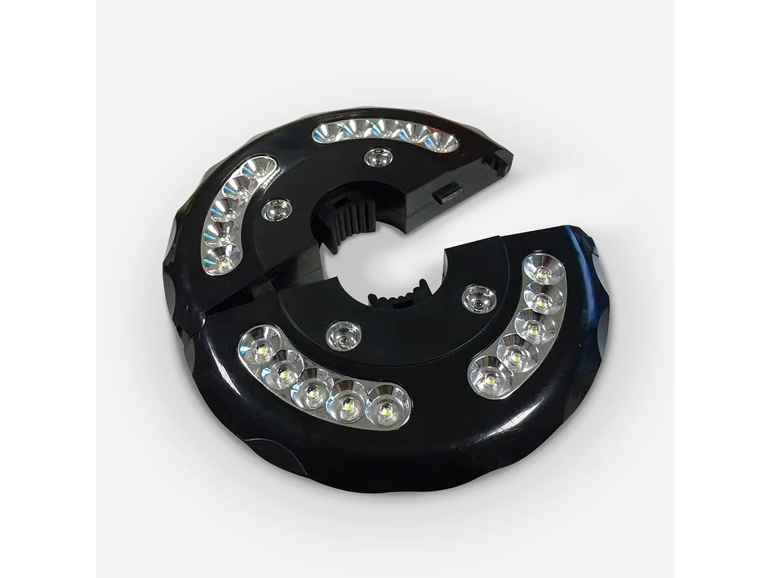 Lampe LED - Noir -  Pour parasol mât central. et déporté sweeek