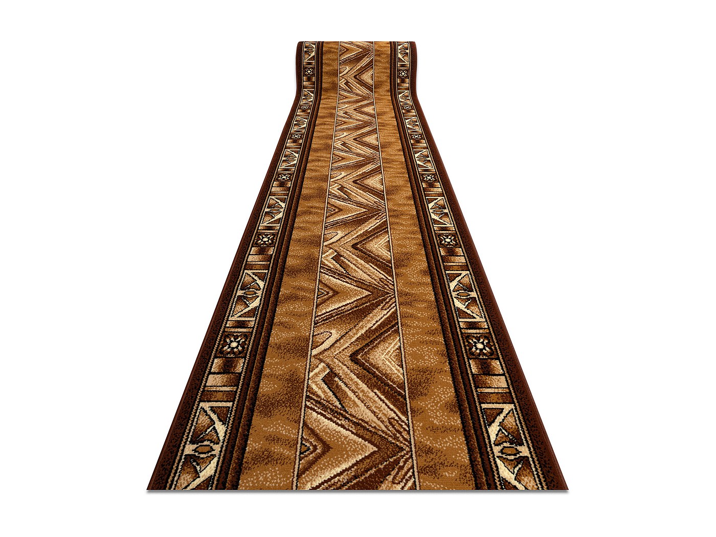 TAPIS DE COULOIR ANTIDÉRAPANT JENA bordeaux 100cm 100x950 cm
