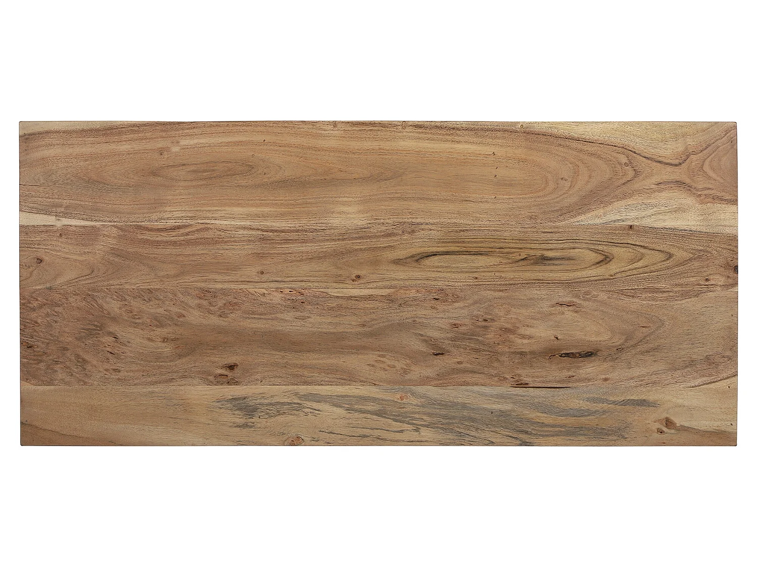 WOMO-DESIGN Tavolo basso Taipei 110x50x40 cm con 2 cassetti in legno massiccio di acacia vintage mobile per divano tavolino da caffe per soggiorno