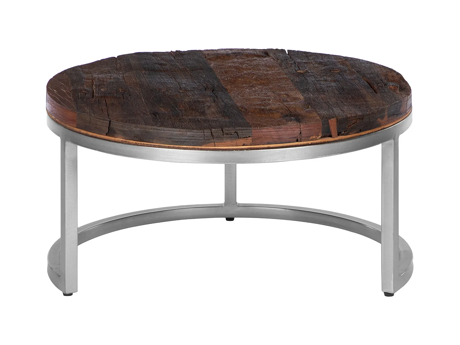 Table basse gigogne bois massif d'acacia pour salle de séjour salon WOMO-DESIGN
