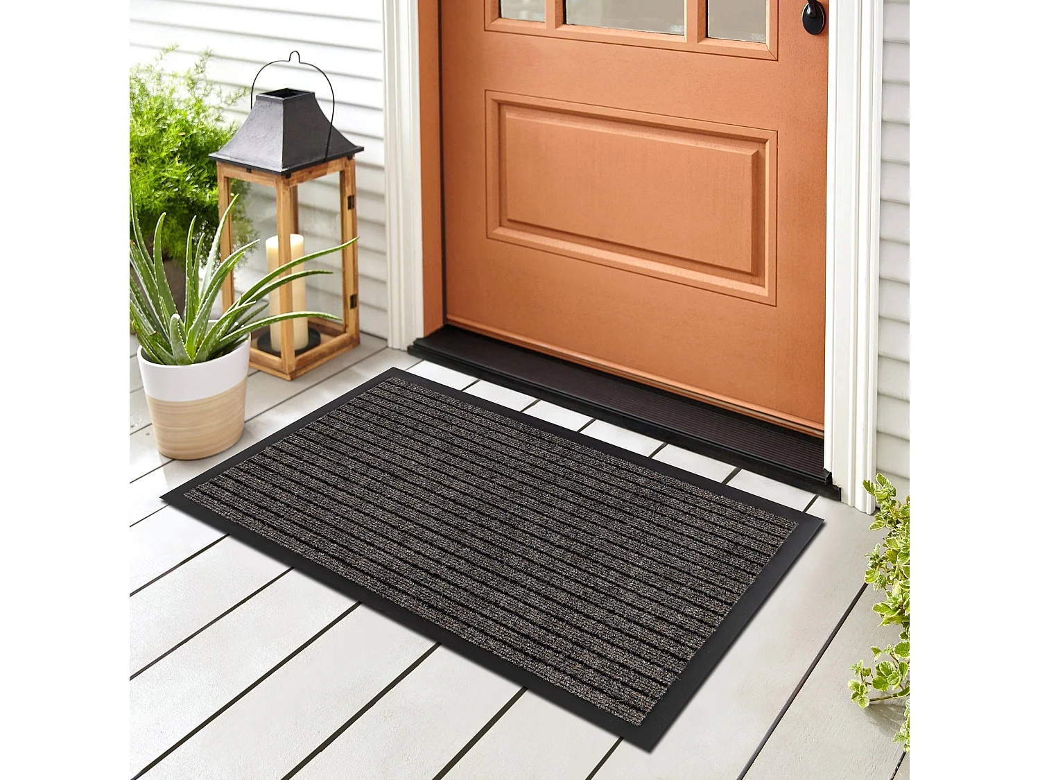 Ruitenwisser DURA 1861 anti slip, extern, intern, op een rubber - beig 100x120 cm