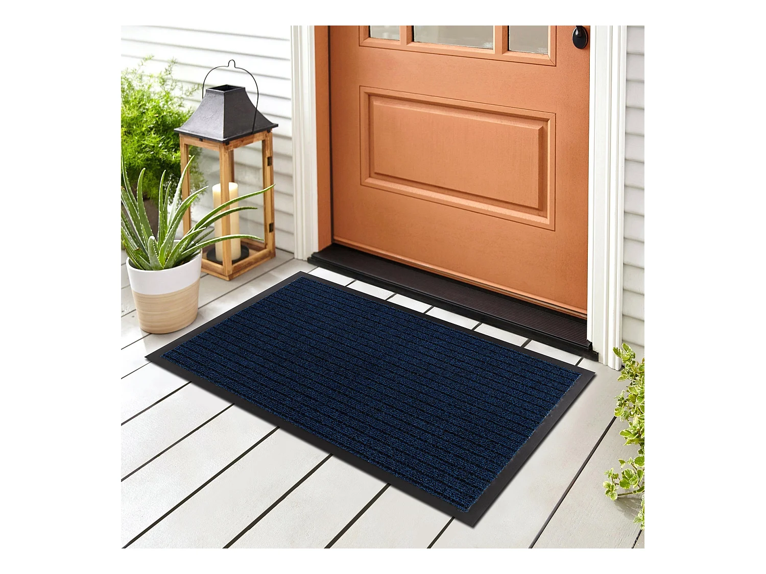 Ruitenwisser DURA 5880 anti slip, extern, intern, op een rubber - blau 100x120 cm