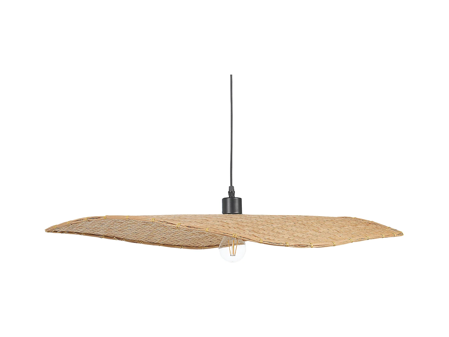 Lampe suspension GALANA Bambou Marron clair