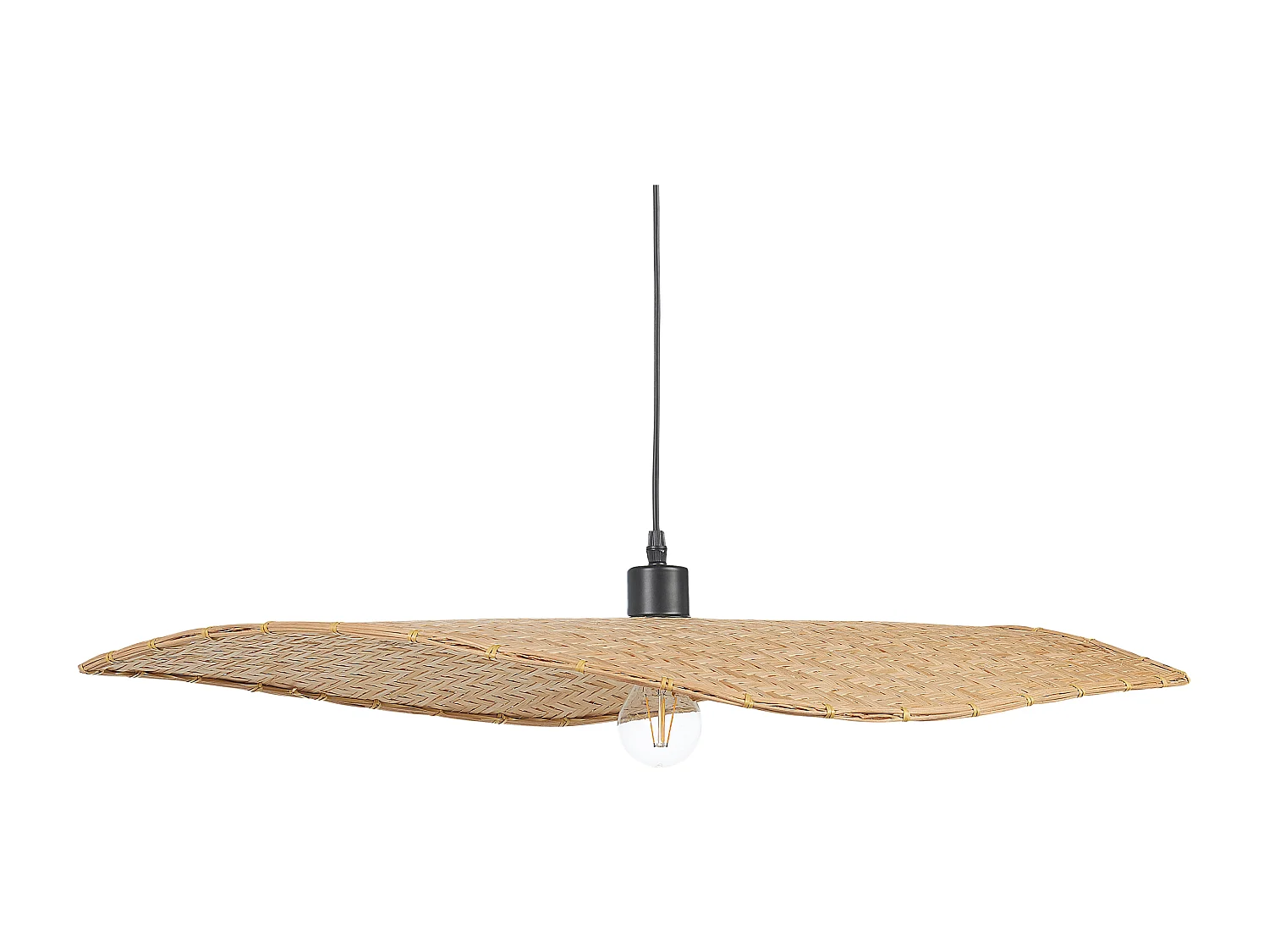 Lampe suspension GALANA Bambou Marron clair