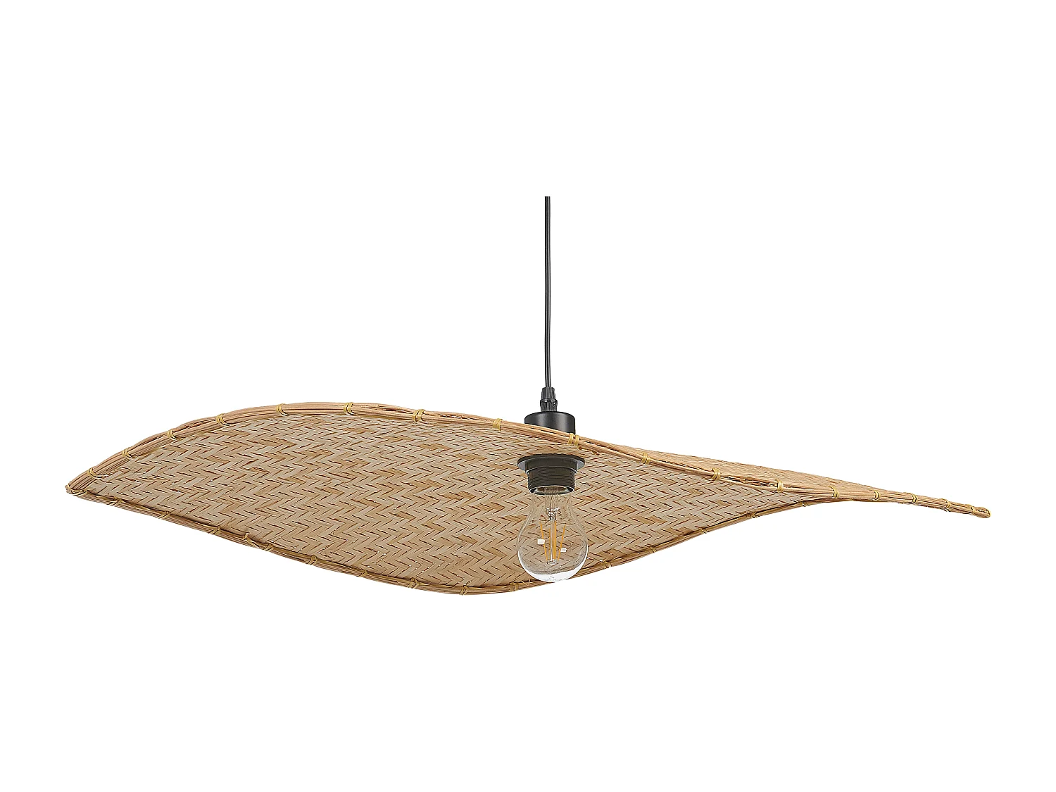 Lampe suspension GALANA Bambou Marron clair