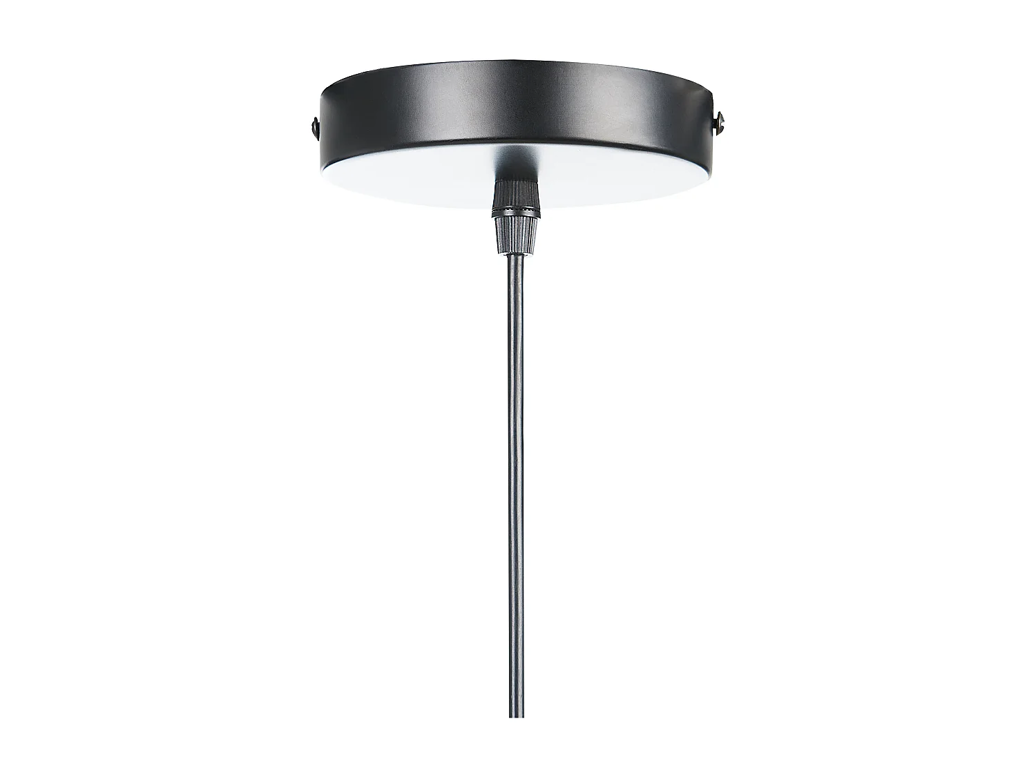 Lampa wisząca MACHEKE Drewno bambusowe Czarny