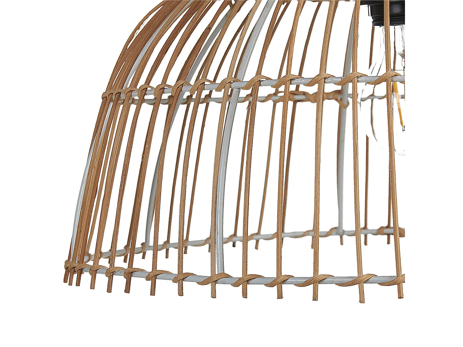 Hanglamp BARARIS Rotan Natuurlijk