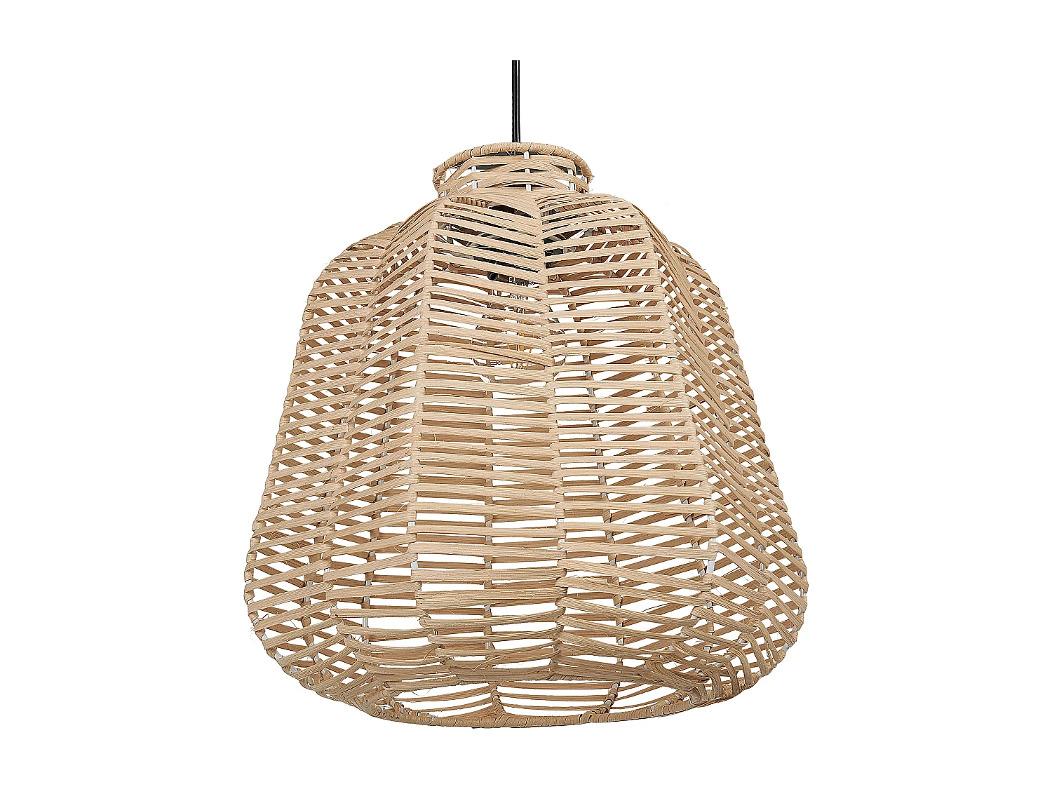 Lampe suspension RAMENA Rotin Naturel