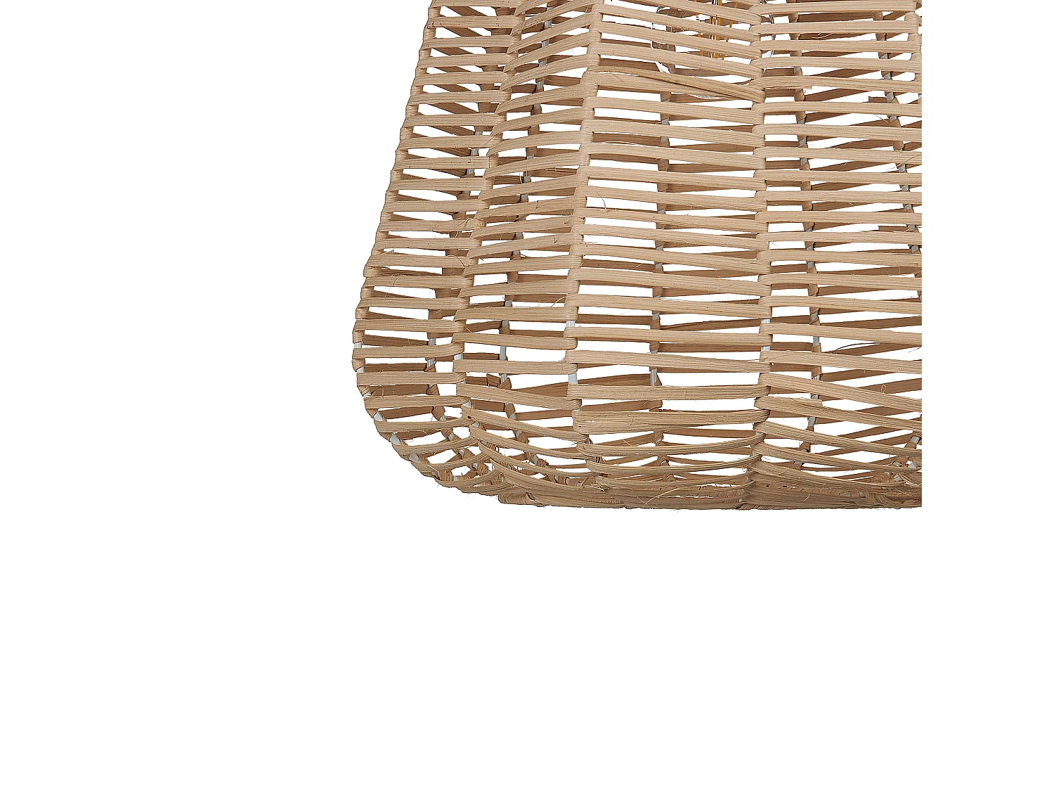 Lampe suspension RAMENA Rotin Naturel