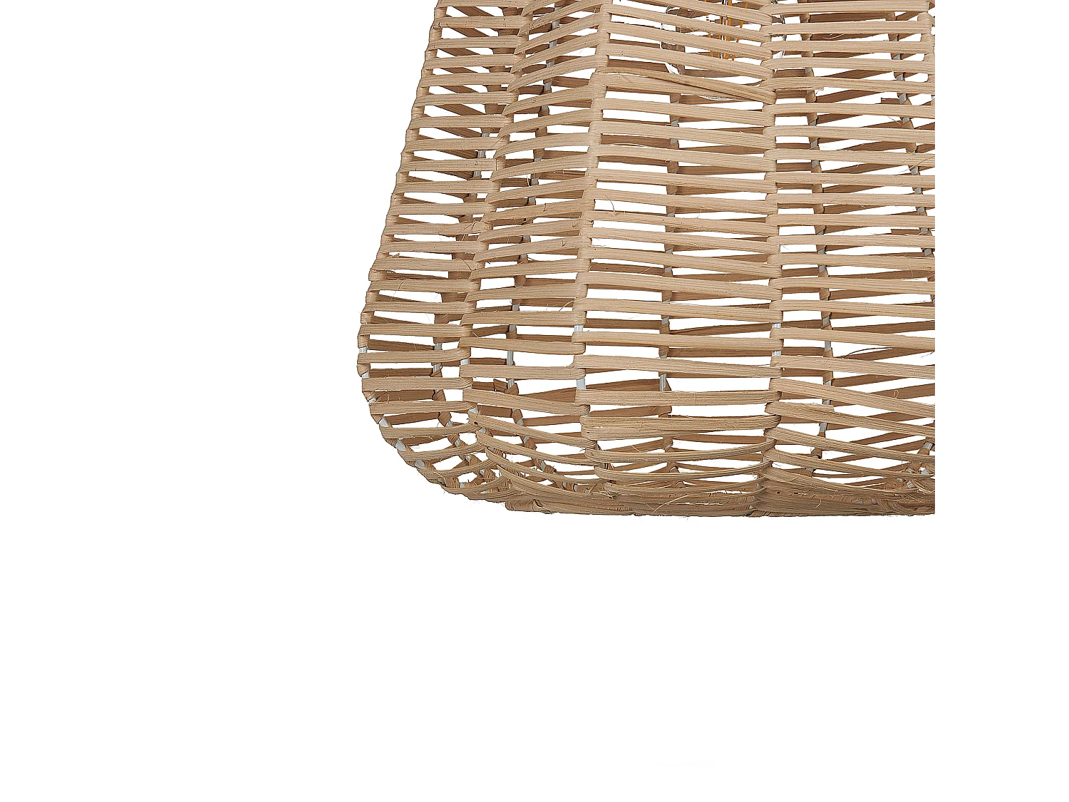 Lampe suspension RAMENA Rotin Naturel