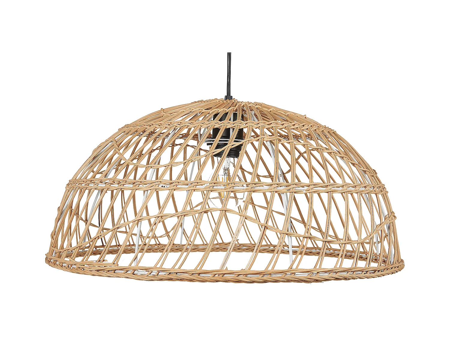 Lampe suspension RAVINE Rotin Naturel