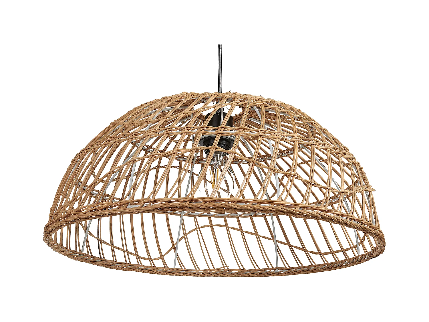 Lampa wisząca RAVINE Rattan Naturalny