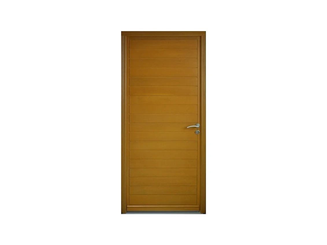 Porte D'Entrée Bois Pleine, Laura, H,215Xl,90 P,Gauche Côtes Tableau