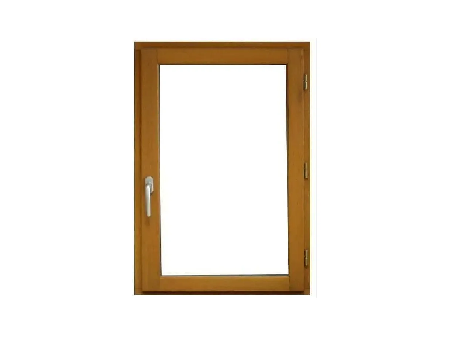 Fenetre 1 Vantail En Bois   Hauteur 60 X Largeur 40 Tirant Droite (Cotes Tableau)