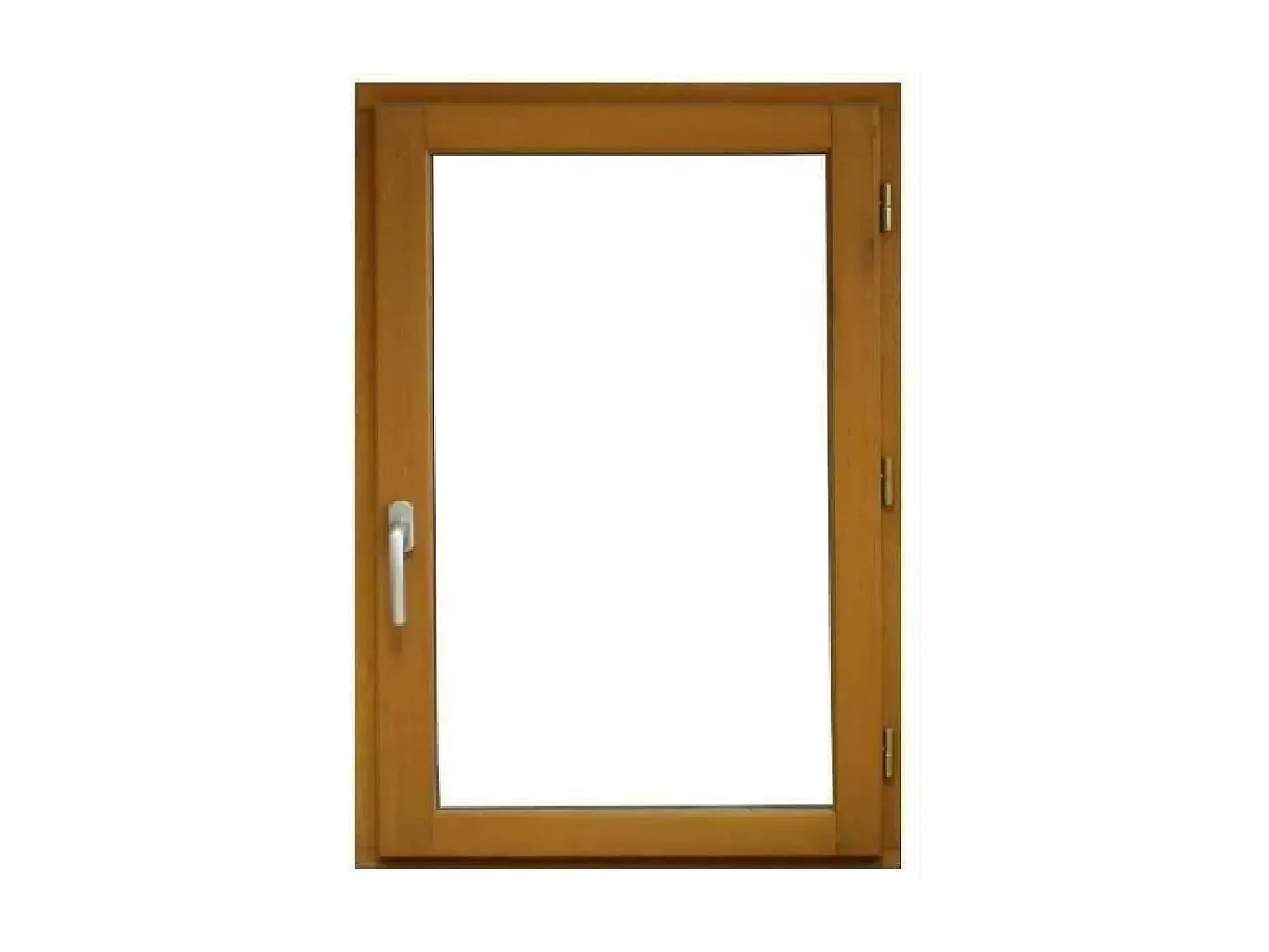 Fenetre 1 Vantail En Bois   Hauteur 60 X Largeur 40 Tirant Droite (Cotes Tableau)