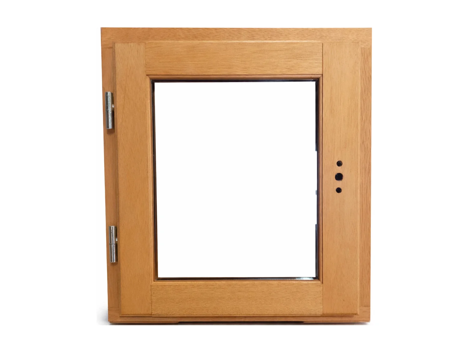 Houten raam 1 blad H 45 x L40 Linker trekribbenpaneel