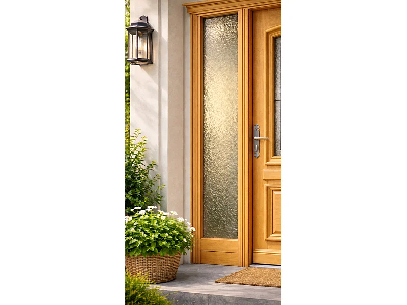 Apparecchio laterale in rovere H 215X L 30 cm Dimensioni del tavolo