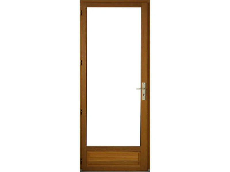 Porte Fenetre Bois 1 Vantail H215 X L80 Tirant Gauche Cotes Tableau Gd Menuiseries