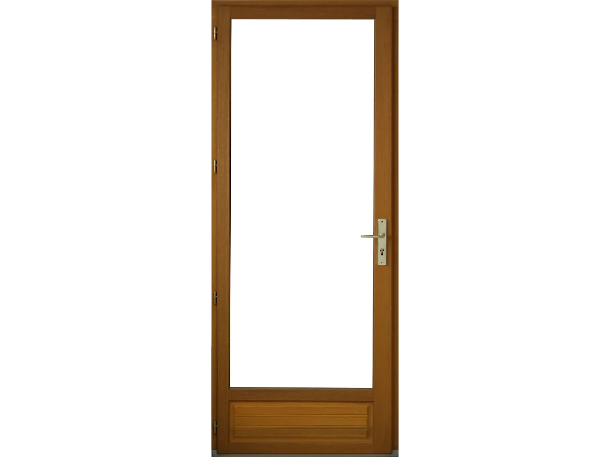 Porte Fenetre Bois 1 Vantail H215 X L80 Tirant Gauche Cotes Tableau Gd Menuiseries