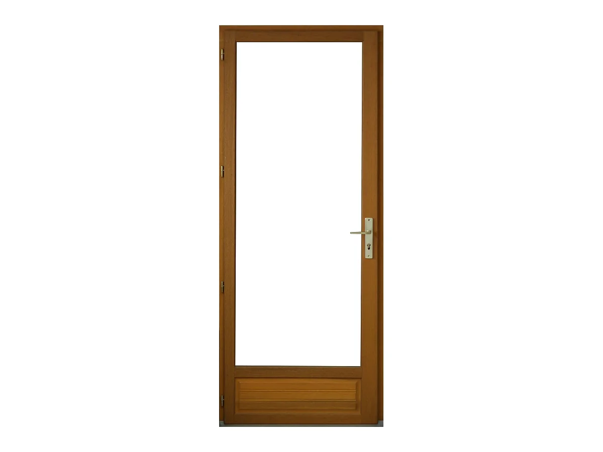 Porte Fenetre Bois 1 Vantail H215 X L80 Tirant Gauche Cotes Tableau Gd Menuiseries