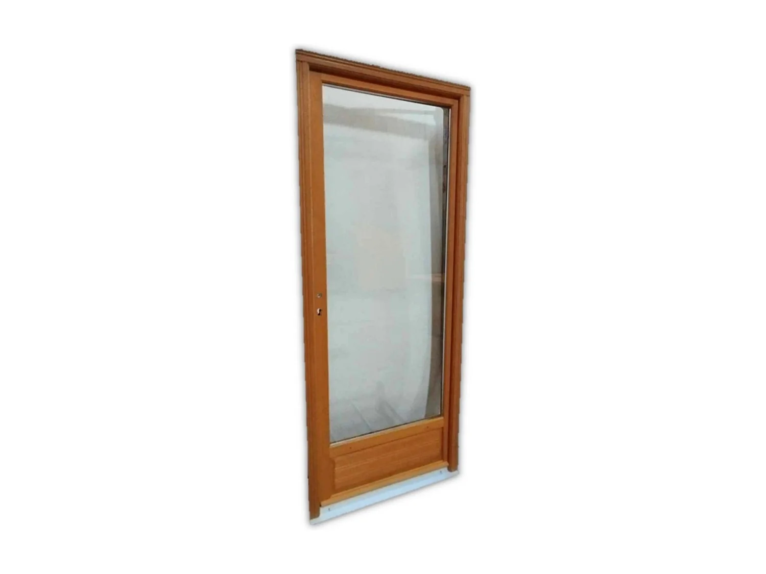 Porte Fenetre Bois 1 Vantail H215 X L80 Tirant Gauche Cotes Tableau Gd Menuiseries