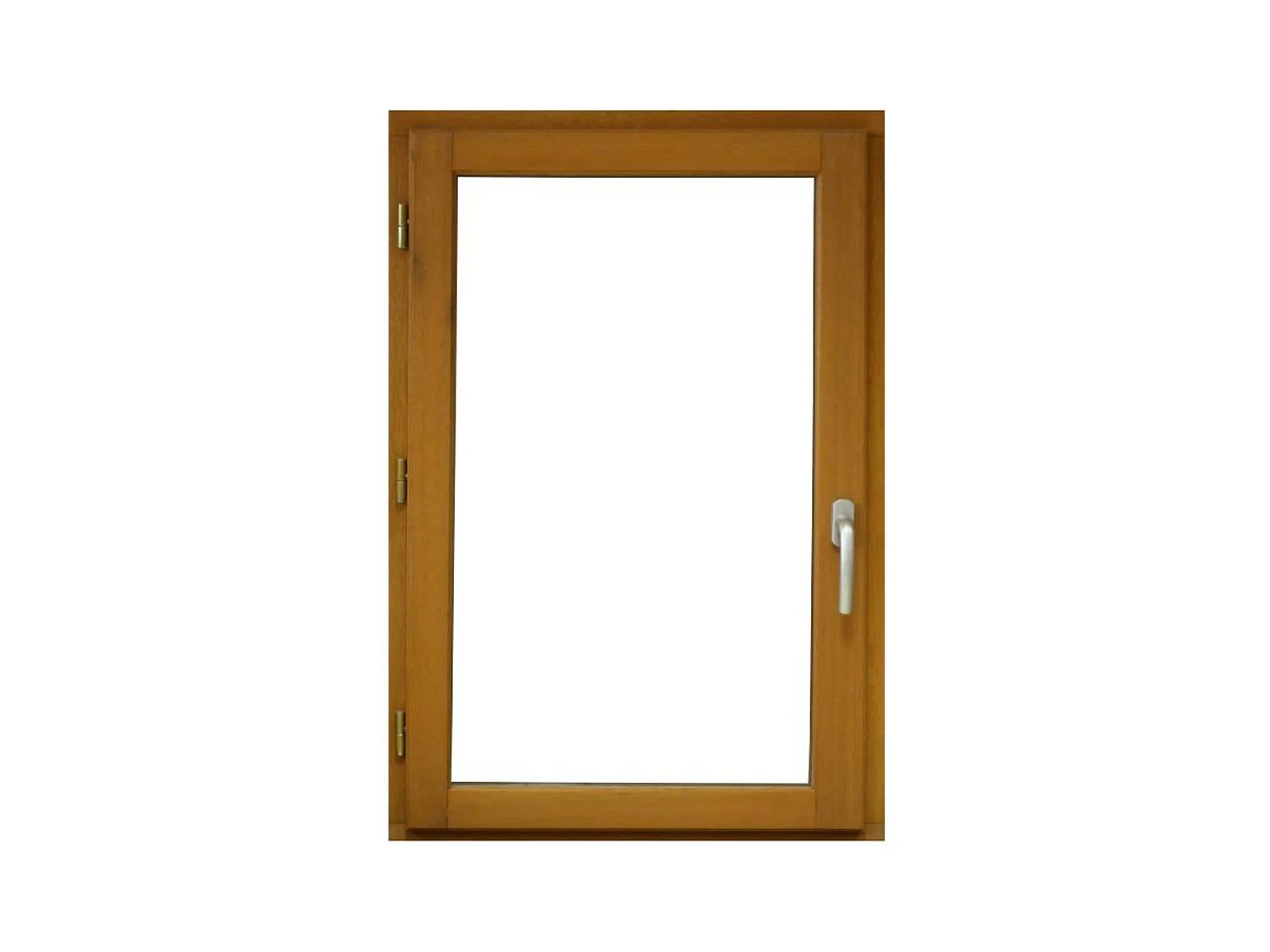 Fenêtre Bois 1 Vantail H75 X L40 Tirant Gauche Côtes Tableau Gd Menuiseries