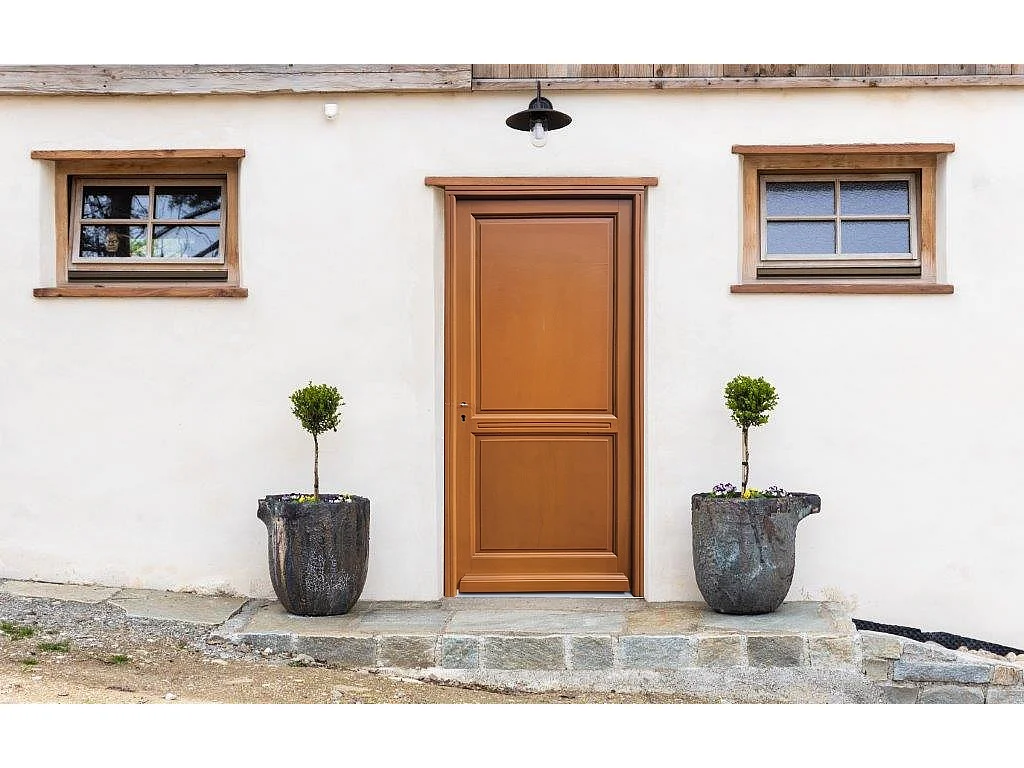 Porte d'entree Bois Pleine, Eyden, H,215xl,90 p, droite Cote Tableau