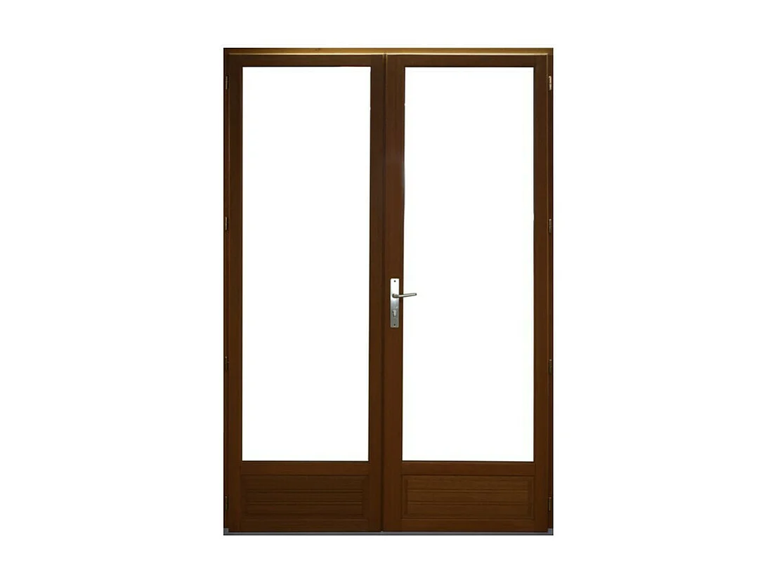 Porte Fenetre Bois 2 Vantaux H205 X L120 Cotes Tableau Gd Menuiseries
