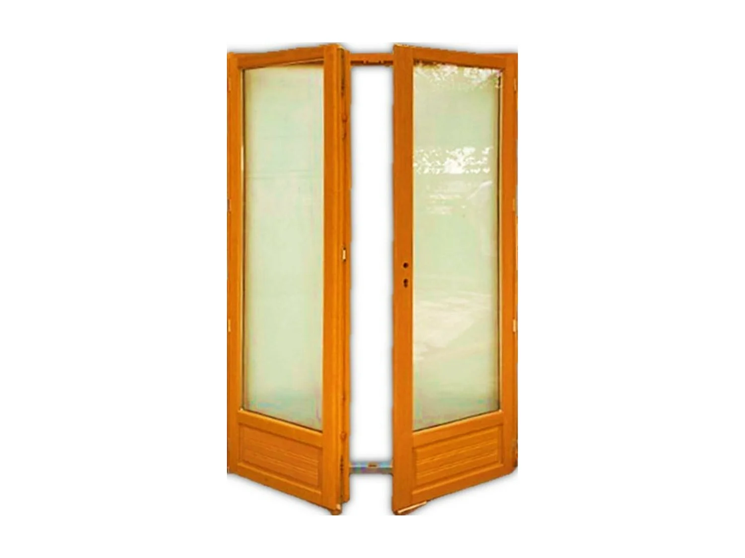 Porte Fenetre Bois 2 Vantaux H205 X L120 Cotes Tableau Gd Menuiseries
