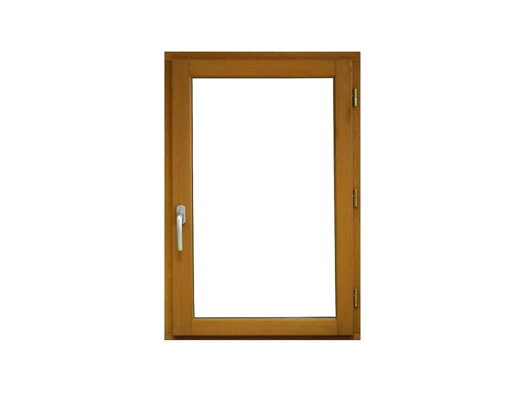 Fenêtre Bois 1 Vantail H105 X L80 Tirant Gauche Côtes Tableau Gd Menuiseries