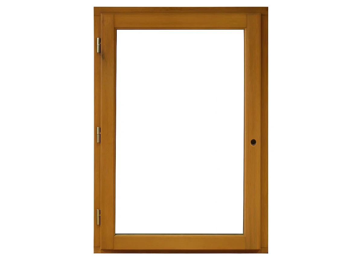 Fenetre Bois 1 Vantail H105 X L80 Cm Côte Tableau Tirant Gauche Gd Menuiseries