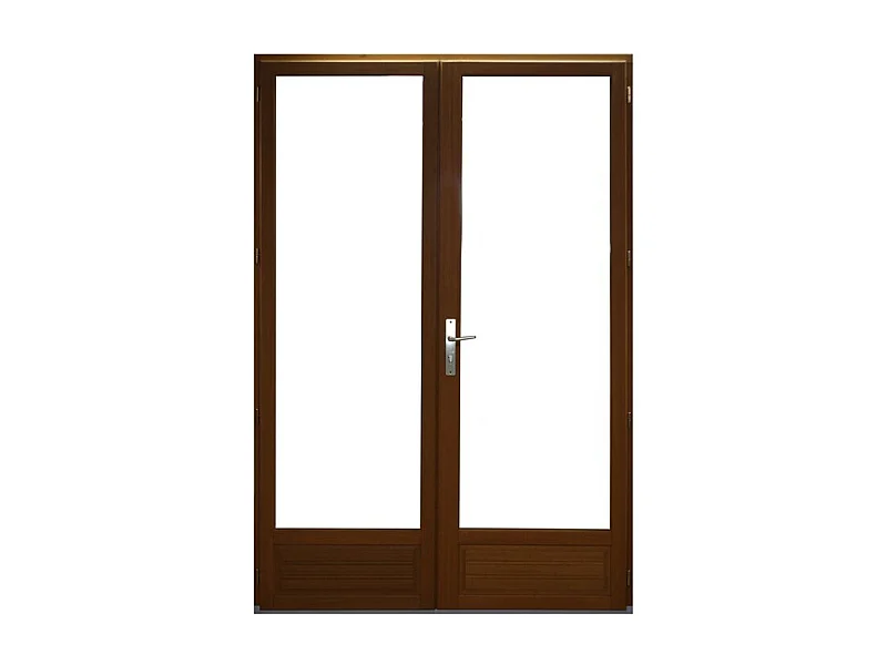 Porte Fenetre Bois 2 Vantaux H205 X L140 Cotes Tableau Gd Menuiseries