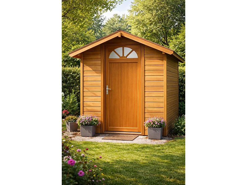 Porte De Service Bois Vitrée Pixos, H,200xl,80 Côte Tableau P.droit Gd Menuiseries