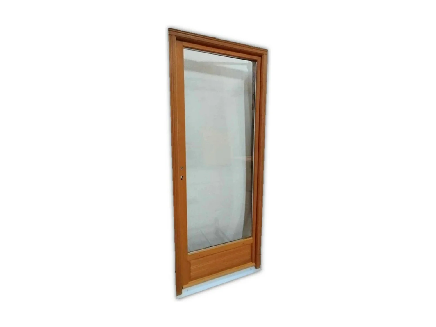 Porte Fenetre Bois 1 Vantail H215 X L90 Tirant Gauche Cotes Tableau Gd Menuiseries