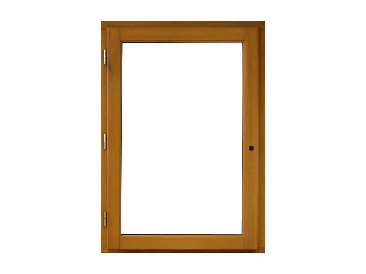 Fenetre Bois 1 Vantail H75 X L60 Cm Côte Tableau Tirant Gauche Gd Menuiseries