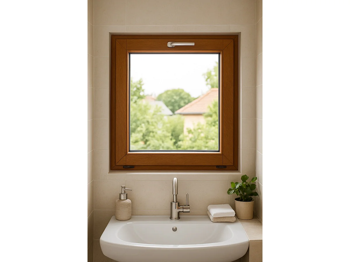 Chassis Abattant En Bois H45 X L40 Cotes Tableau Gd Menuiseries