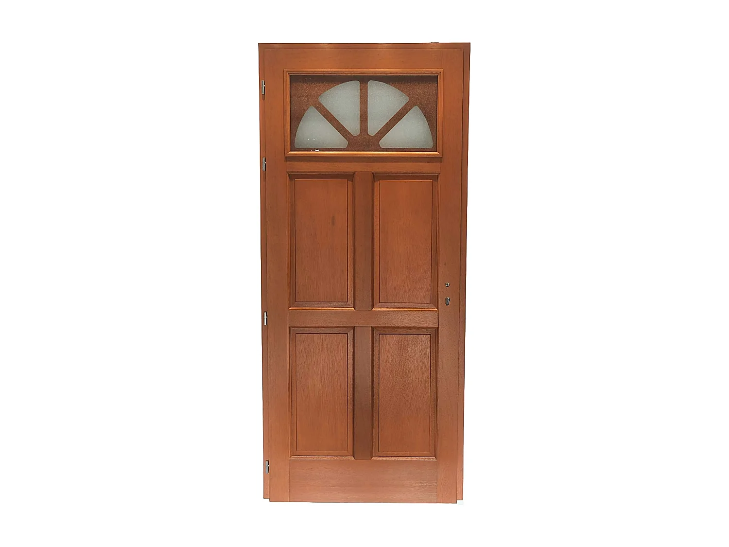 Porte d'entree Bois vitree, Ferji, H,215xl,90  p, droit Cote Tableau