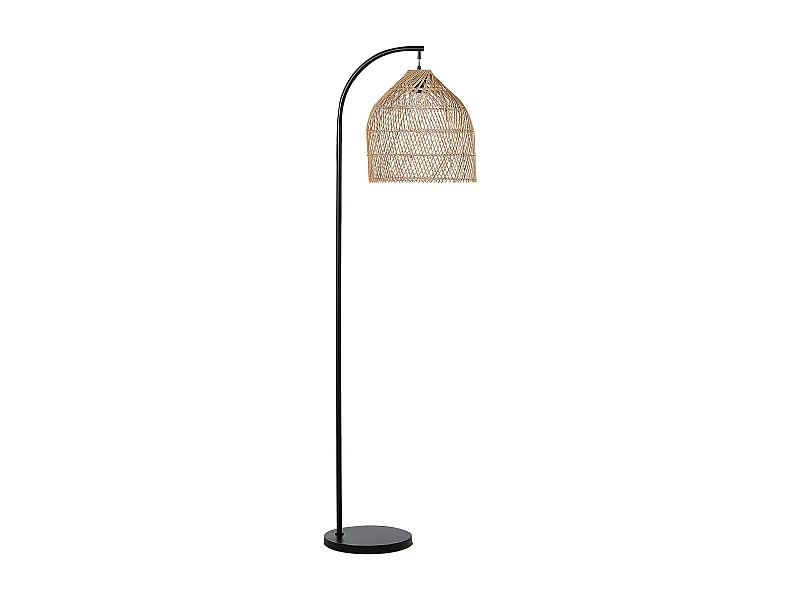 Lampadaire BERNICA Rotin Naturel