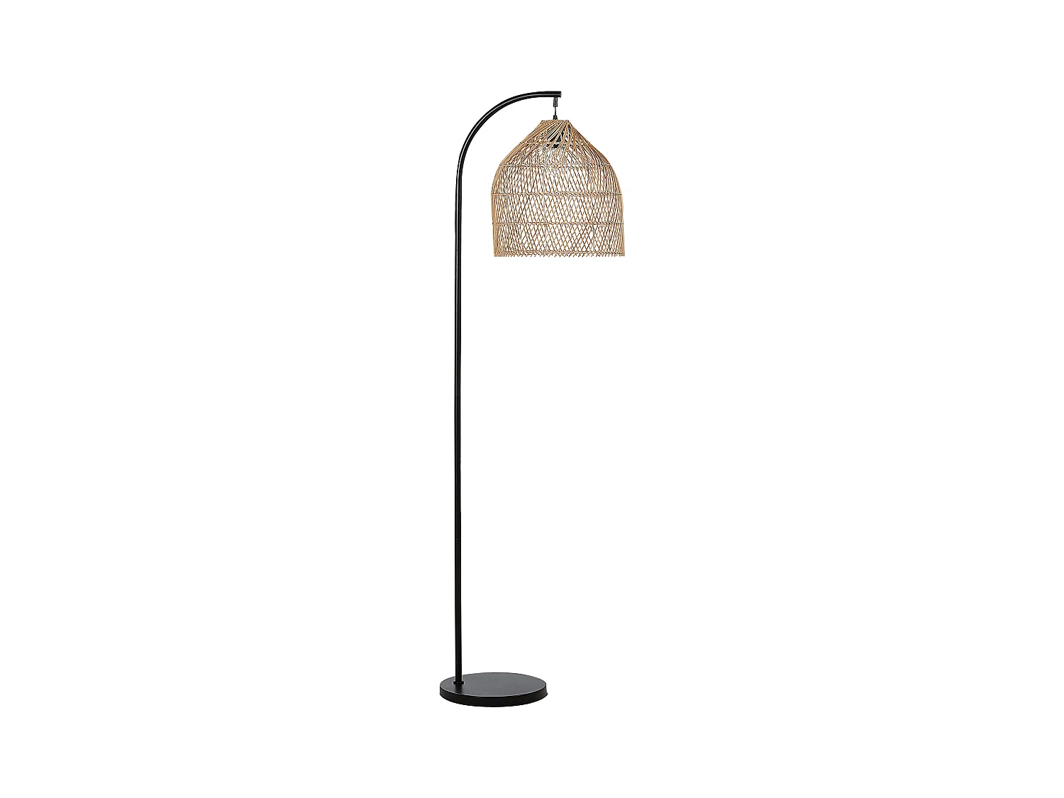Lampadaire BERNICA Rotin Naturel