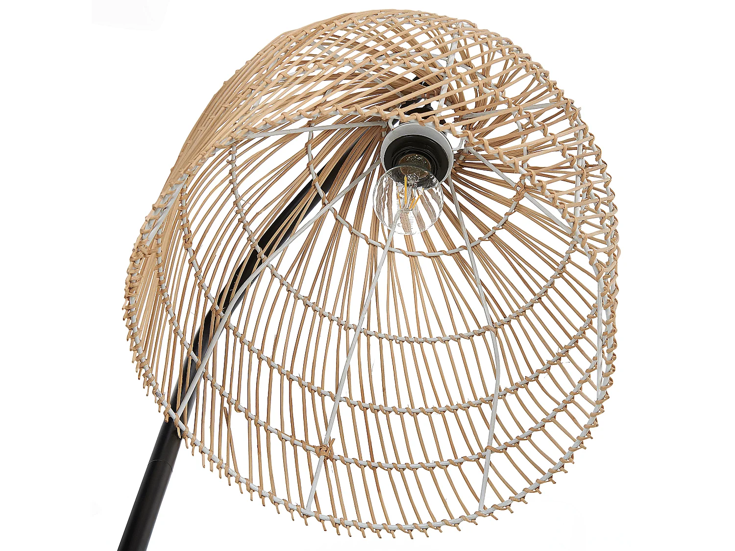 Staande lamp BERNICA Rotan Natuurlijk