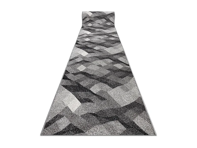 Tapis de couloir SILVER Palanga gris 80x250 cm