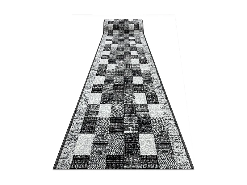 Läufer BCF RAFIA grau 100x900 cm