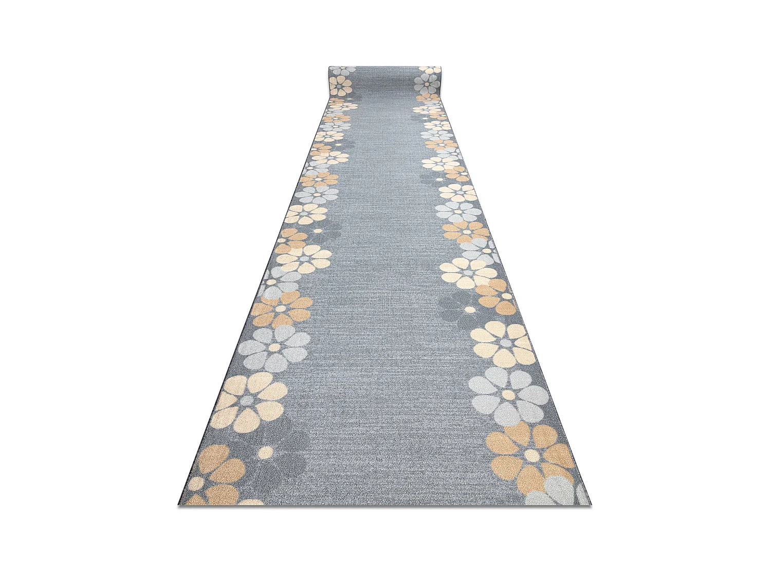 Vloerbekleding met rubber bekleed Drieho guma paars 133x100 cm