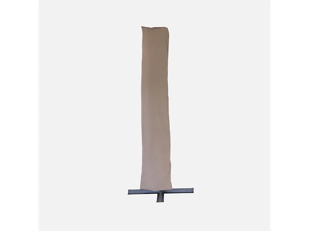 Ombrellone rettangolare, 3x4m + base, talpa