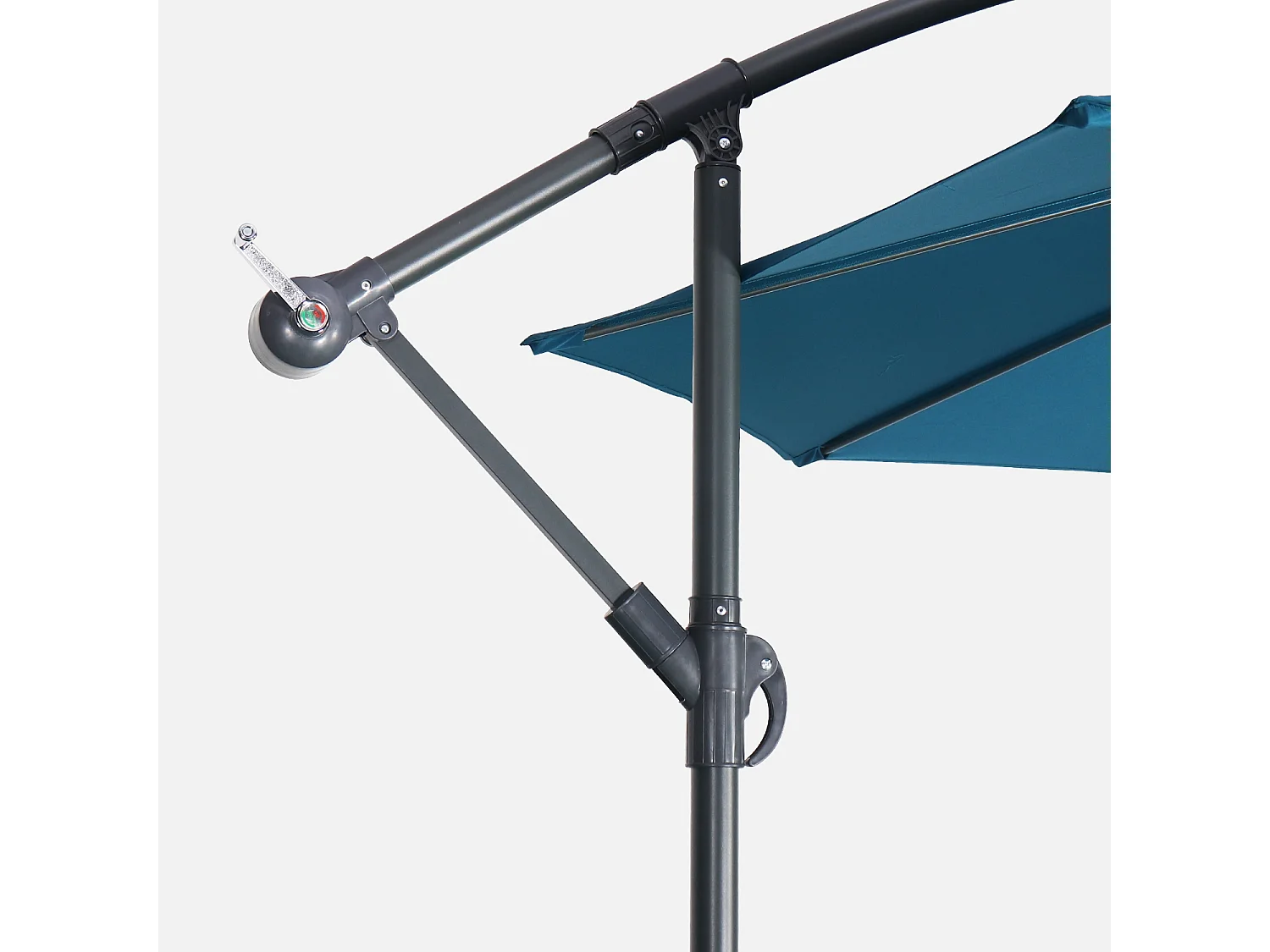 Ombrellone rotondo offset 300cm, blu