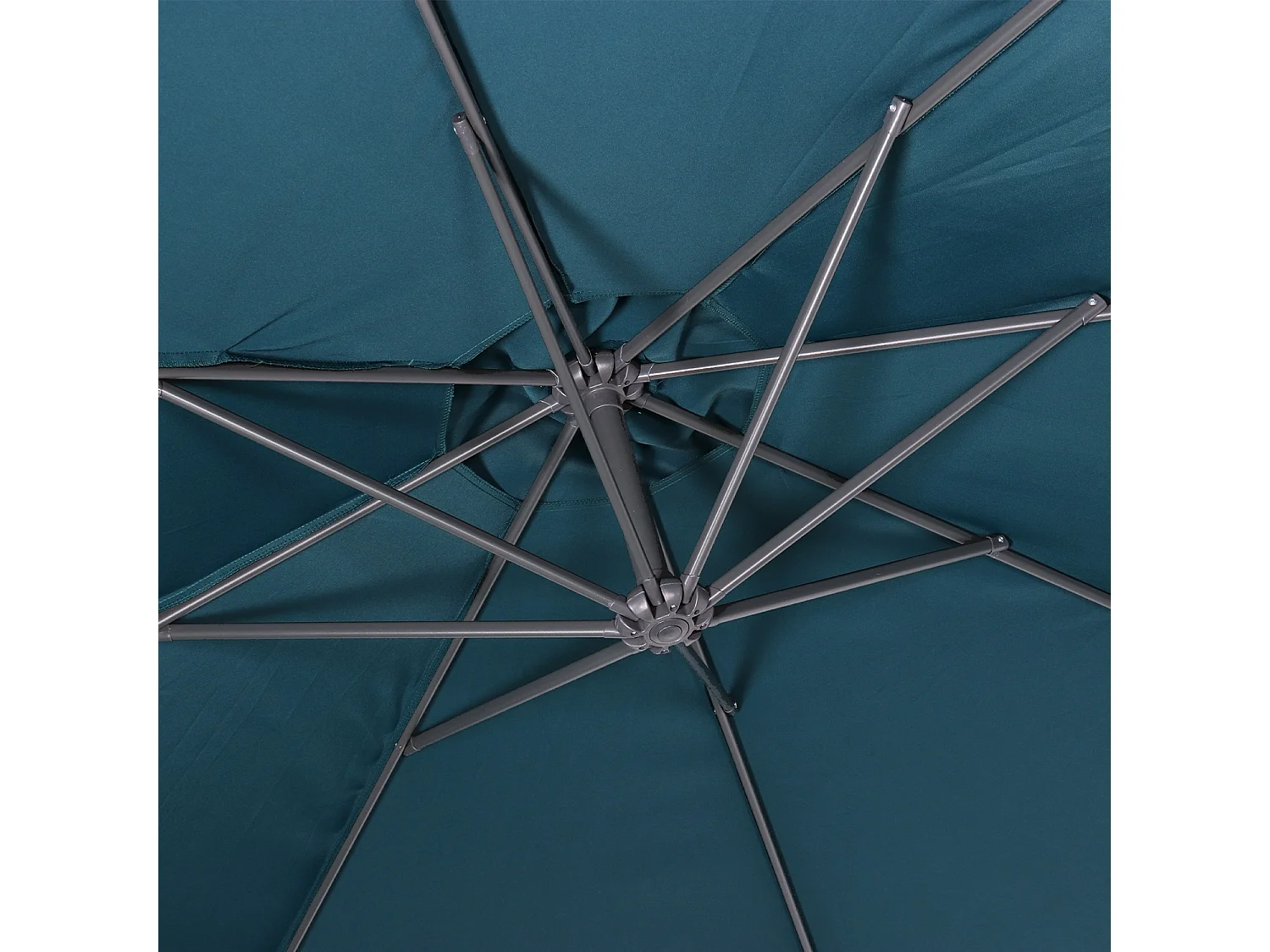 Ombrellone rotondo offset 300cm, blu