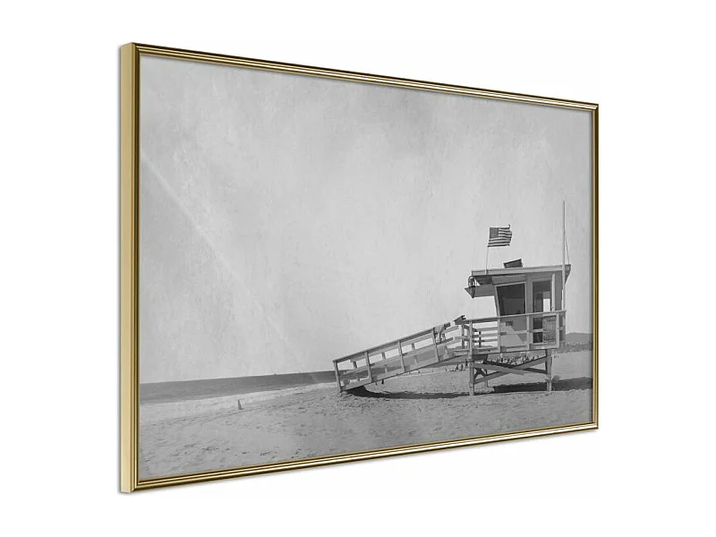 Affiche Murale Encadrée "To the Rescue" 90 x 60 cm Or