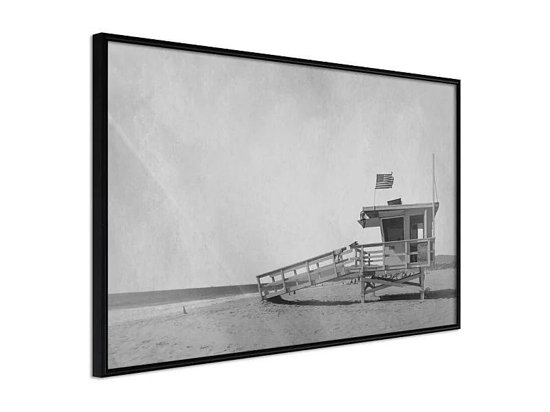 Affiche Murale Encadrée "To the Rescue" 90 x 60 cm Noir