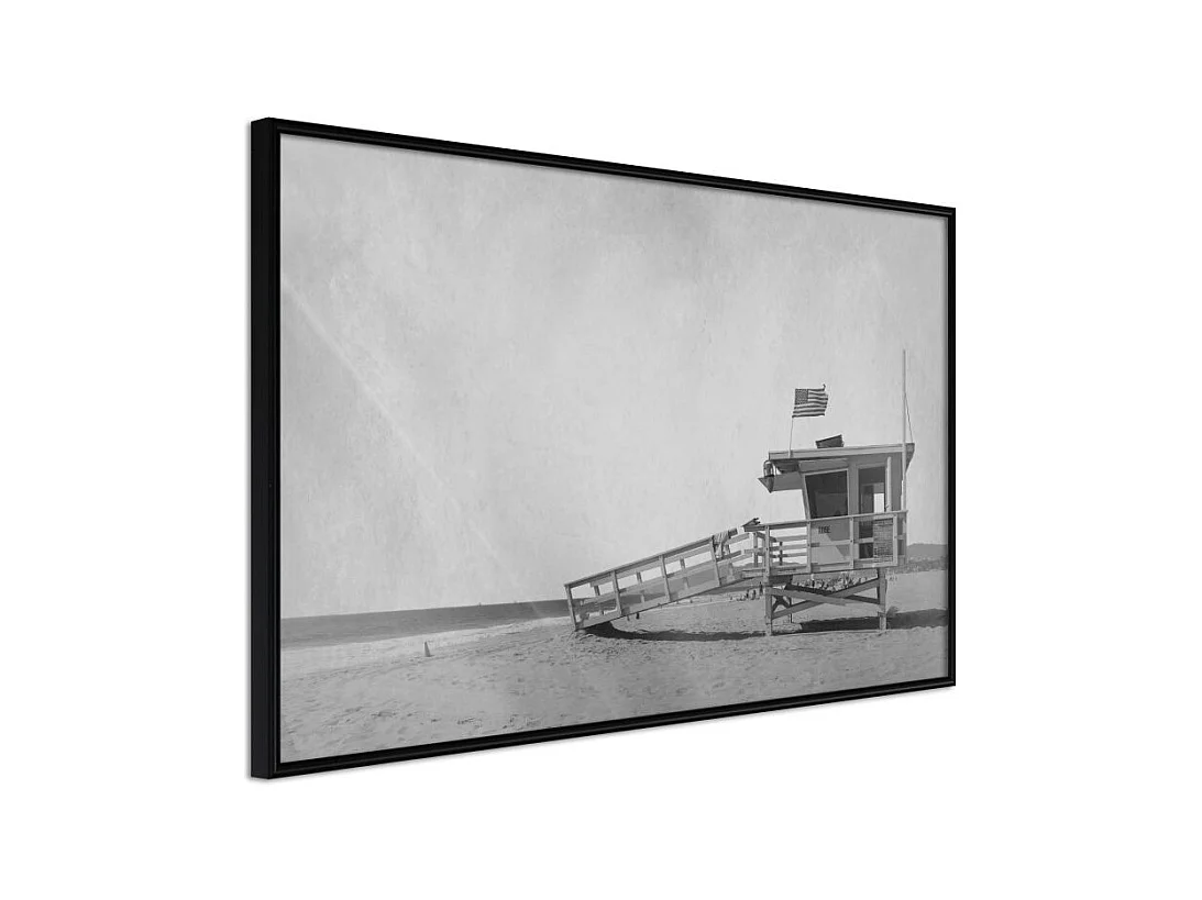 Affiche Murale Encadrée "To the Rescue" 90 x 60 cm Noir